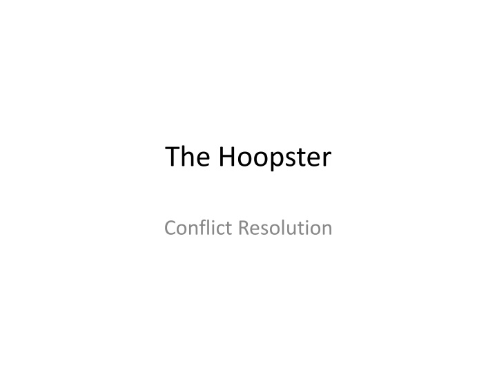 the hoopster n.w