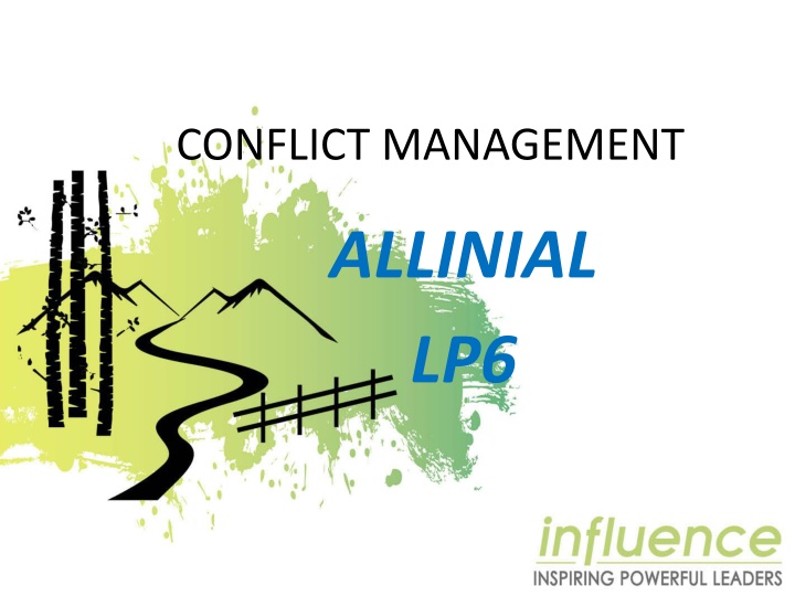 Conflict Management Tools and Techniques