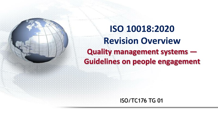 iso 10018 2020 revision overview quality n.w