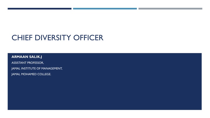 chief diversity officer n.w