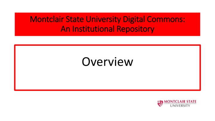 montclair state university digital commons n.w