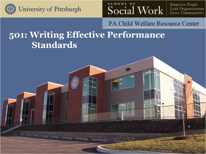 501 writing effective performance standards n.w