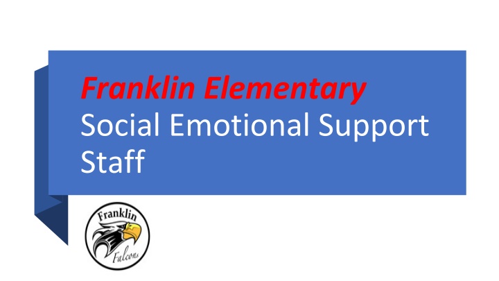 franklin elementary social emotional support staff n.w