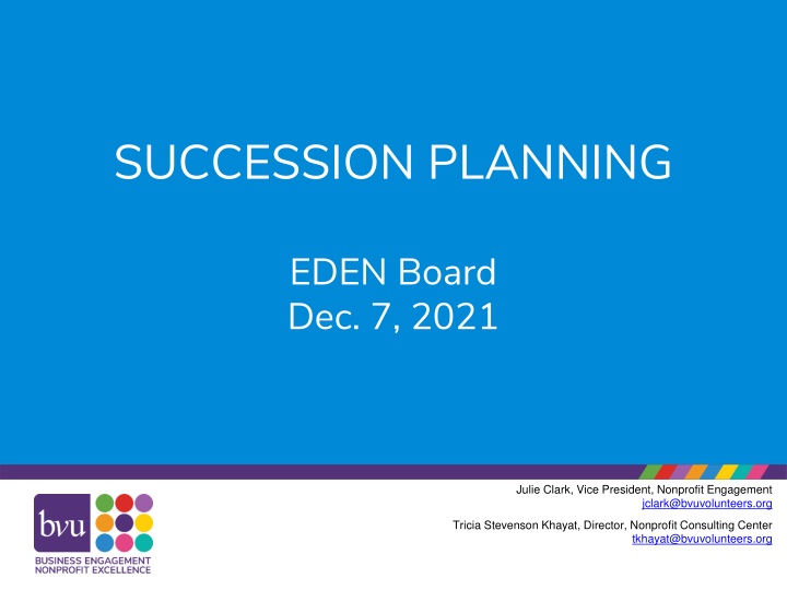 succession planning n.w