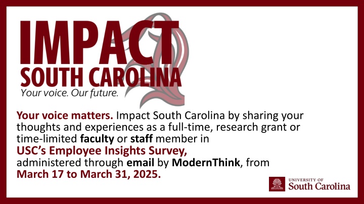 your voice matters impact south carolina n.w