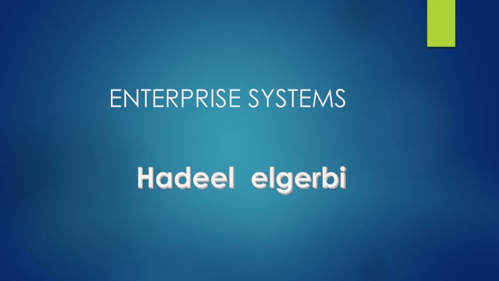 enterprise systems n.w