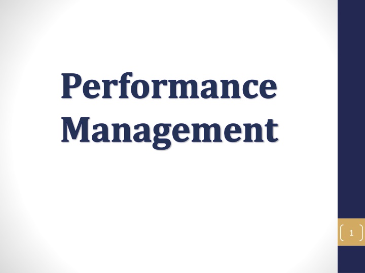 performance management n.w