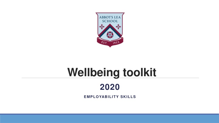 wellbeing toolkit 2020 n.w