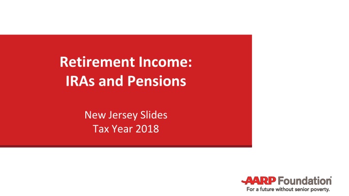 New Jersey Retirement Income Rules