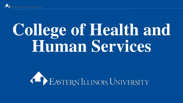 College of Health and Human Services Programs