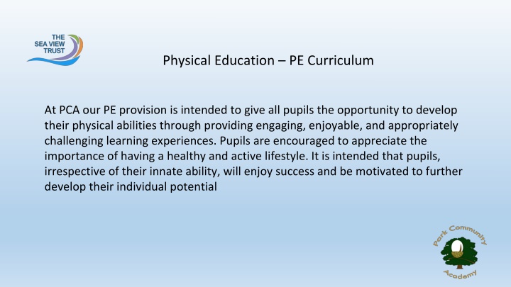 physical education pe curriculum n.w