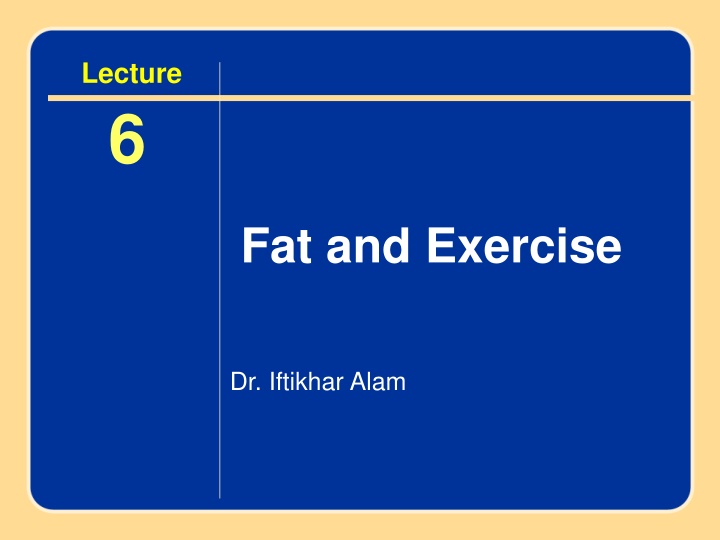 Importance of Fat in Athletic Performance