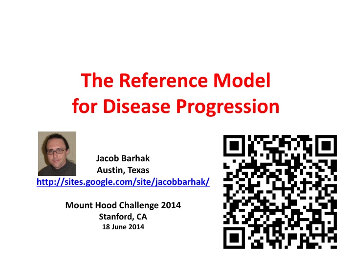 the reference model for disease progression n.w