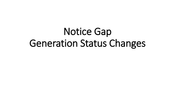 notice gap notice gap n.w