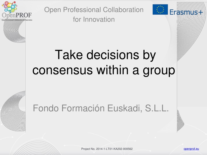 open professional collaboration for innovation n.w