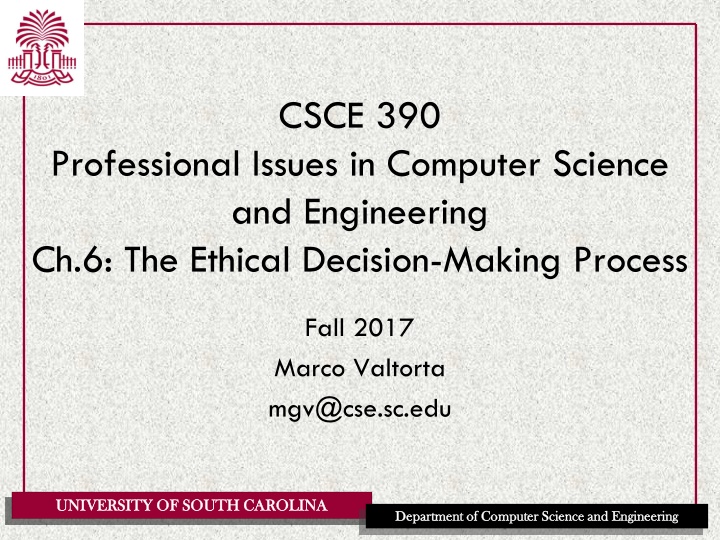 csce 390 n.w