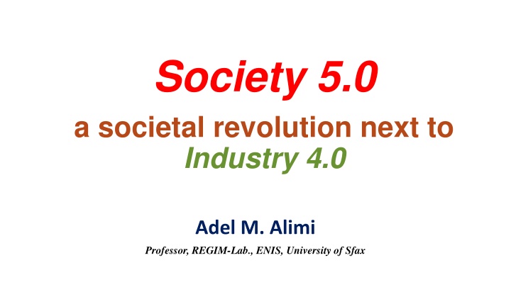 society 5 0 a societal revolution next n.w