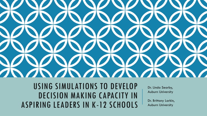 Developing Decision-Making Skills Through Simulations in K-12 Leadership