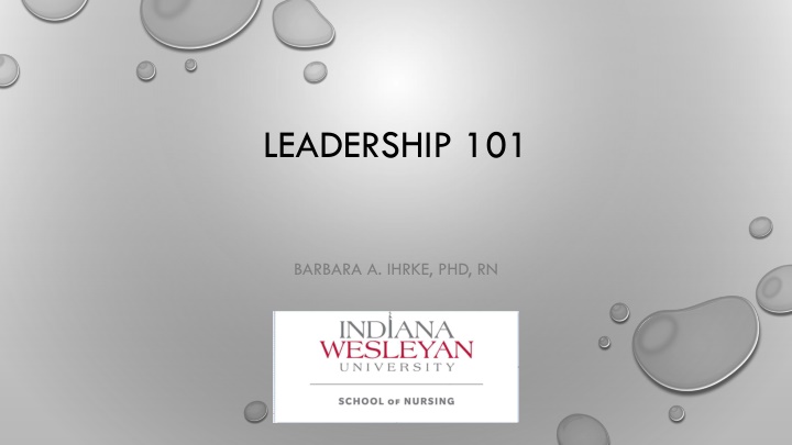 leadership 101 n.w