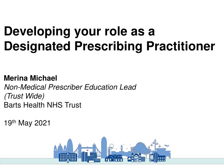 developing your role as a designated prescribing n.w
