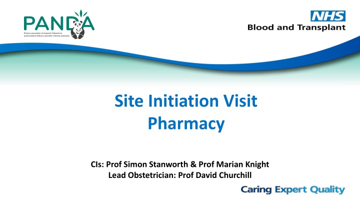 site initiation visit pharmacy n.w