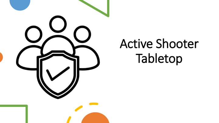 active shooter active shooter tabletop tabletop n.w