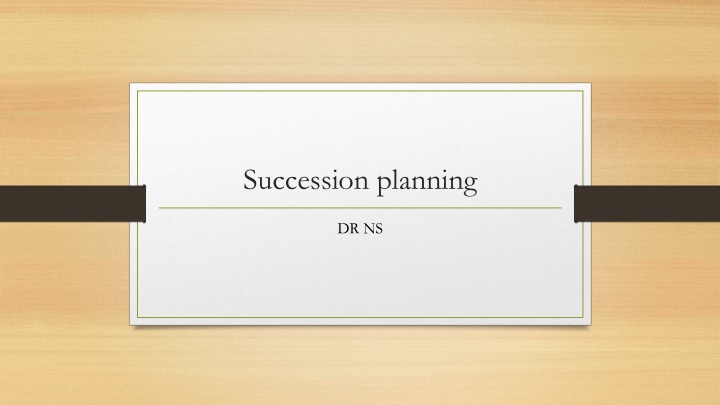 succession planning n.w