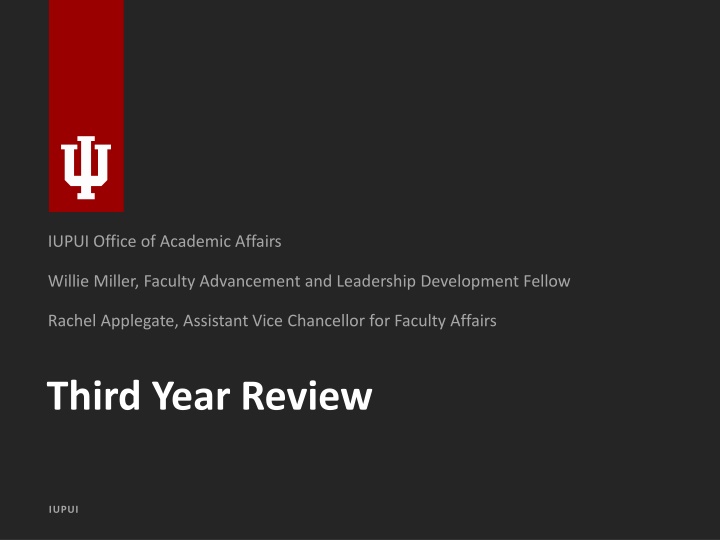 iupui office of academic affairs n.w
