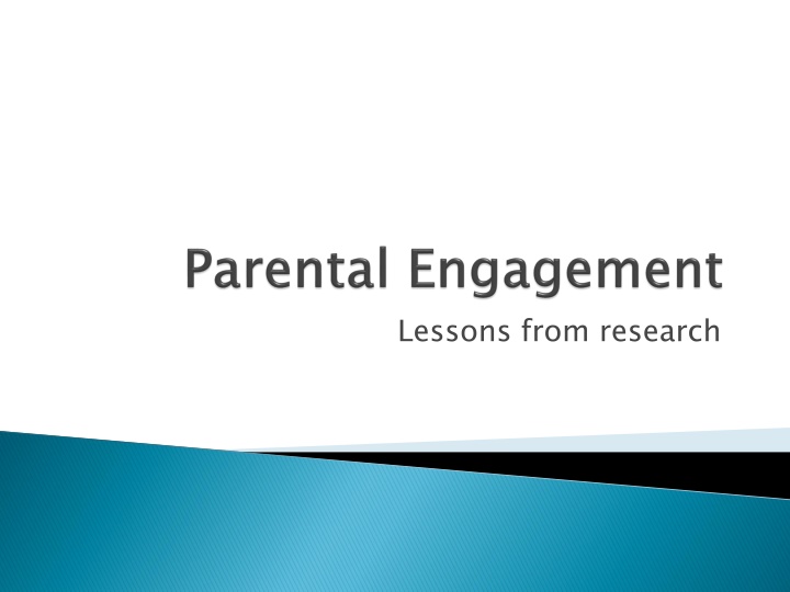 lessons from research n.w