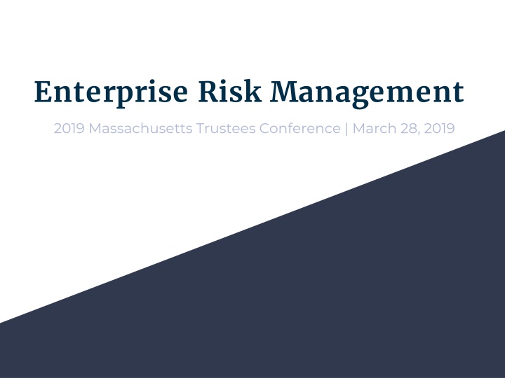 enterprise risk management n.w