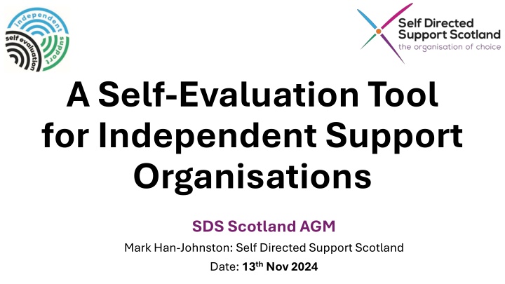 a self evaluation tool for independent support n.w