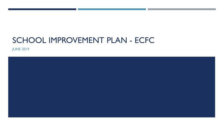 school improvement plan ecfc n.w