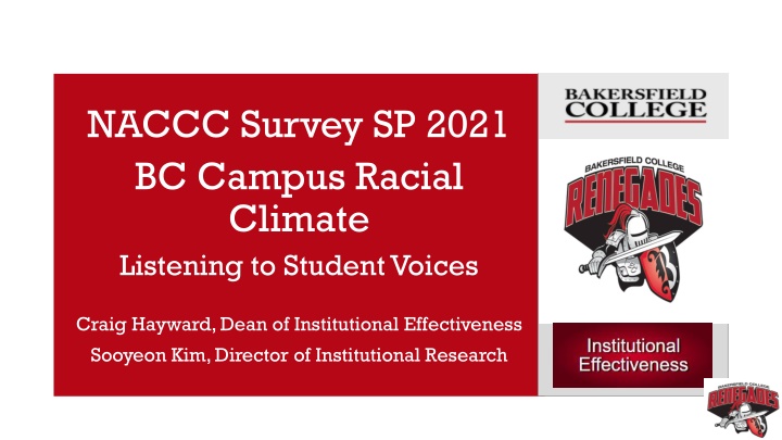 naccc survey sp 2021 bc campus racial climate n.w