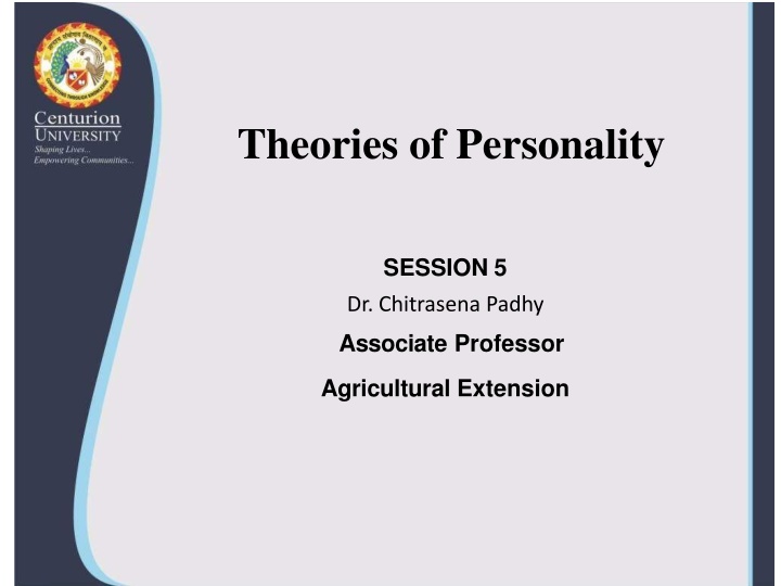 theories of personality n.w
