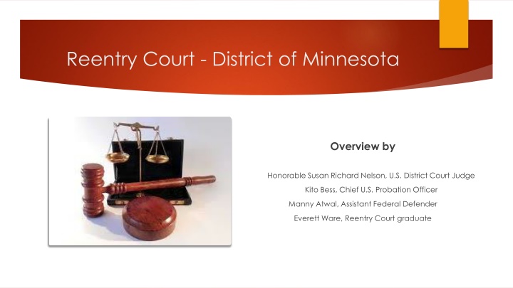 reentry court district of minnesota n.w