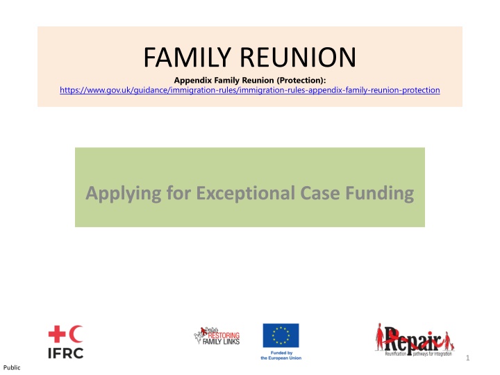 family reunion appendix family reunion protection n.w