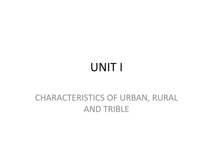 unit i n.w