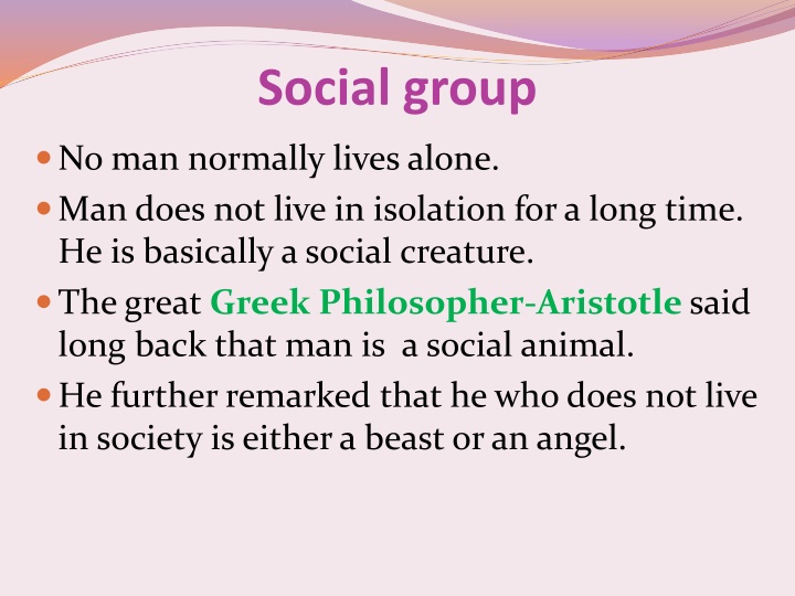 social group n.w