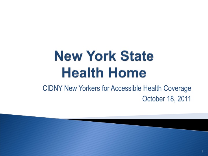 cidny new yorkers for accessible health coverage n.w