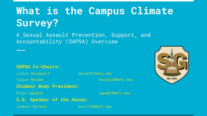 what is the campus climate survey a sexual n.w