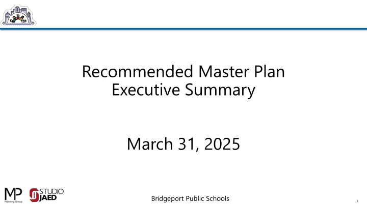 recommended master plan executive summary n.w