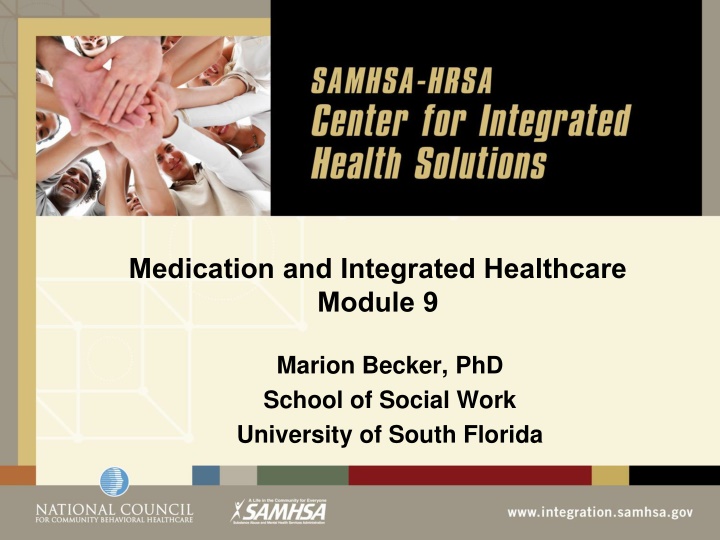 medication and integrated healthcare module 9 n.w