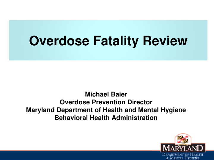 overdose fatality review n.w