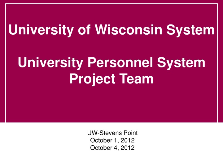 university of wisconsin system n.w