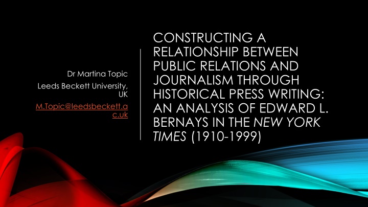 constructing a relationship between public n.w