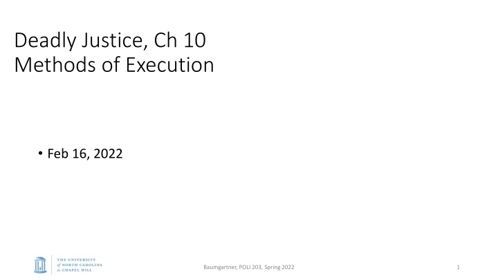 deadly justice ch 10 methods of execution n.w