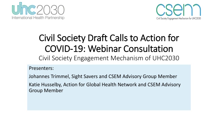 civil society draft calls to action for civil n.w