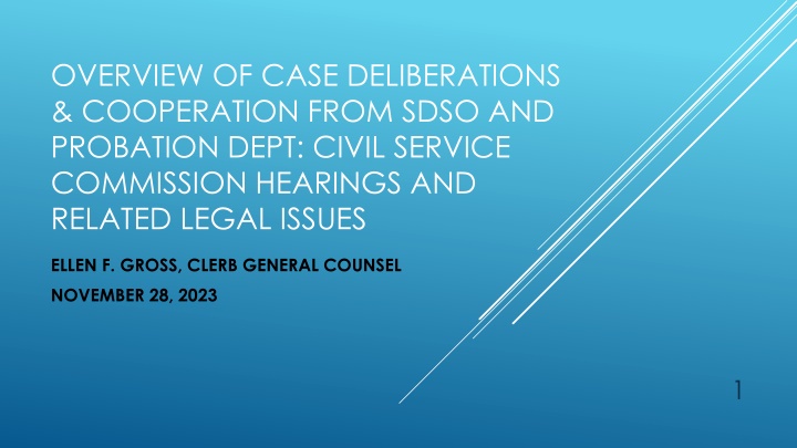 overview of case deliberations cooperation from n.w