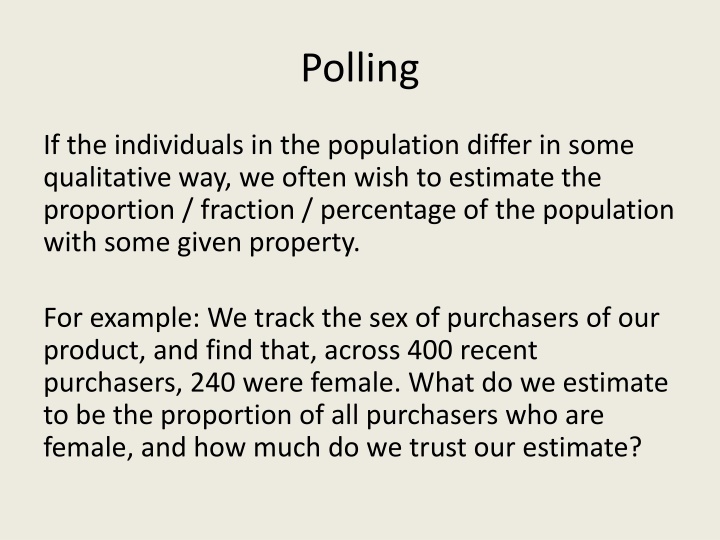 polling n.w