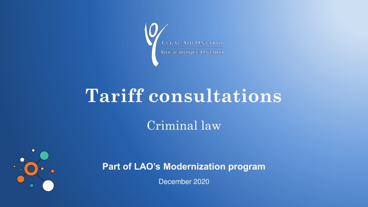 tariff consultations n.w